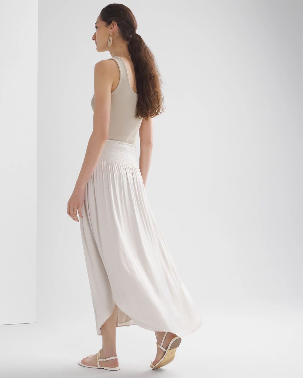 Studded Midi Skirt | White House Black Market